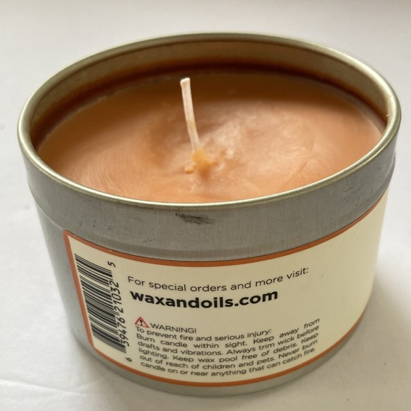 WAX OILS Pumpkin Light Imbue Transform Soy Candle 8 oz - Picture 4 of 9